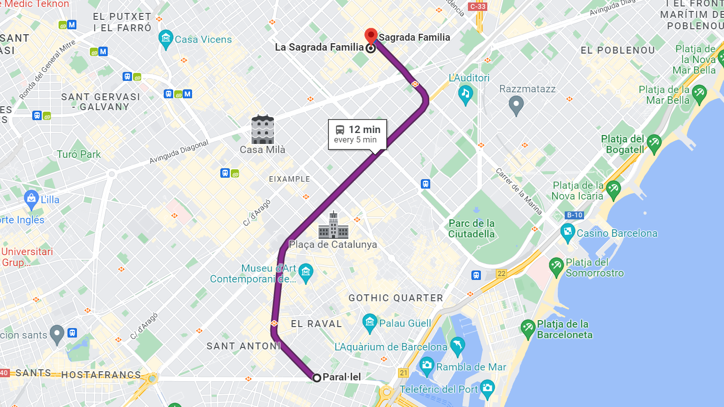 Síntesis de 17 artículos como llegar a la sagrada familia en metro